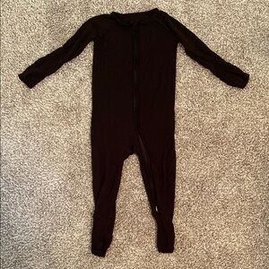 EUC Little Sleepies Zippy in Black